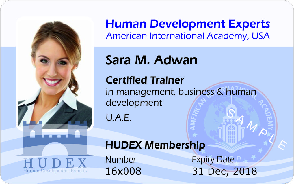 Hudex membership card